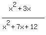 %28x%5E2%2B3x%29%2F%28x%5E2%2B7x%2B12%29