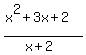 %28x%5E2%2B3x%2B2%29%2F%28x%2B2%29