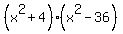 %28x%5E2%2B4%29%28x%5E2-36%29