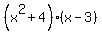 %28x%5E2%2B4%29%28x-3%29