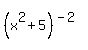 %28x%5E2%2B5%29%5E%28-2%29