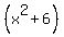 %28x%5E2%2B6%29