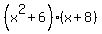 %28x%5E2%2B6%29%28x%2B8%29
