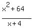%28x%5E2%2B64%29%2F%28x%2B4%29