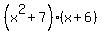 %28x%5E2%2B7%29%28x%2B6%29