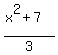 %28x%5E2%2B7%29%2F3%29%2B%284%2F9%29