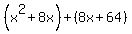 %28x%5E2%2B8x%29%2B%288x%2B64%29