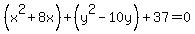 %28x%5E2%2B8x%29%2B%28y%5E2-10y%29%2B37=0