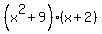 %28x%5E2%2B9%29%28x%2B2%29