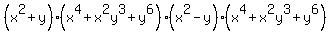 %28x%5E2%2By%29%28x%5E4%2Bx%5E2y%5E3%2By%5E6%29%28x%5E2-y%29%28x%5E4%2Bx%5E2y%5E3%2By%5E6%29