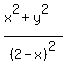 %28x%5E2%2By%5E2%29%2F%282-x%29%5E2