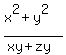 %28x%5E2%2By%5E2%29%2F%28xy%2Bzy%29