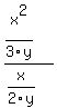 %28x%5E2%2F3y%29%2F%28x%2F2y%29