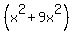 %28x%5E2+%2B+9x%5E2%29
