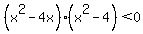 %28x%5E2-+4x%29+%28x%5E2-+4%29+%3C+0+