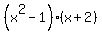 %28x%5E2-1%29%28x%2B2%29