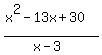 %28x%5E2-13x%2B30%29%2F%28x-3%29