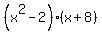 %28x%5E2-2%29%28x%2B8%29