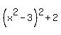 %28x%5E2-3%29%5E2+%2B2