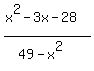 %28x%5E2-3x-28%29%2F%2849-x%5E2%29