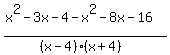%28x%5E2-3x-4-x%5E2-8x-16%29%2F%28%28x-4%29%28x%2B4%29%29