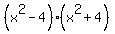%28x%5E2-4%29%2A%28x%5E2%2B4%29