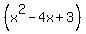 %28x%5E2-4x%2B3%29