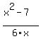%28x%5E2-7%29%2F6x