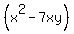 %28x%5E2-7xy%29