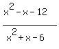 %28x%5E2-x-12%29%2F%28x%5E2%2Bx-6%29