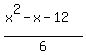 %28x%5E2-x-12%29%2F6%29