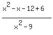%28x%5E2-x-12%2B6%29%2F%28x%5E2-9%29