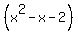%28x%5E2-x-2%29
