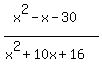 %28x%5E2-x-30%29%2F%28x%5E2%2B10x%2B16%29
