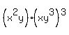 %28x%5E2y%29%28xy%5E3%29%5E3