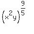 %28x%5E2y%29%5E%289%2F5%29
