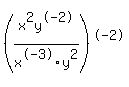 %28x%5E2y%5E-2%2Fx%5E-3y%5E2%29%5E-2