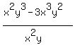 %28x%5E2y%5E3-3x%5E3y%5E2%29%2F%28x%5E2y%29