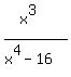 %28x%5E3%29%2F%28x%5E4-16%29