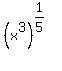 %28x%5E3%29%5E%281%2F5%29