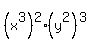 %28x%5E3%29%5E2%28y%5E2%29%5E3