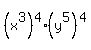 %28x%5E3%29%5E4+%2A+%28y%5E5%29%5E4