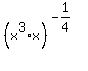 %28x%5E3%2Ax%29%5E%28-1%2F4%29