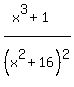 %28x%5E3%2B1%29%2F%28x%5E2%2B16%29%5E2