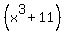 %28x%5E3%2B11%29