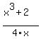 %28x%5E3%2B2%29%2F4x