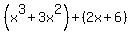 %28x%5E3%2B3x%5E2%29%2B%282x%2B6%29