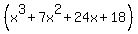 %28x%5E3%2B7x%5E2%2B24x%2B18%29