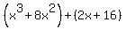 %28x%5E3%2B8x%5E2%29%2B%282x%2B16%29
