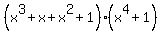 %28x%5E3%2Bx%2Bx%5E2%2B1%29%28x%5E4%2B1%29